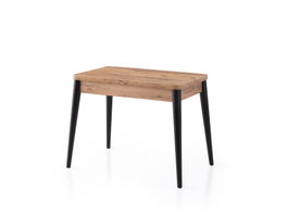 Hanah Home Dolunay - 1284 Mesa de Comedor Extensible Pino Atlántico